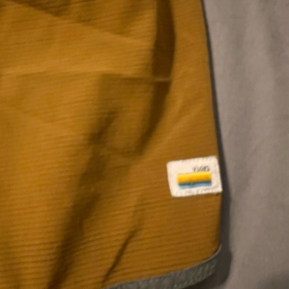 Vuori Yellow and Gray Athletic Shorts - Picture 3 of 4